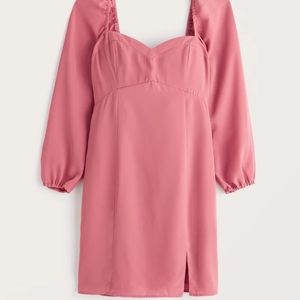 Abercrombie Long-Sleeve Corset Seamed Mini Dress XXS Worn Once!